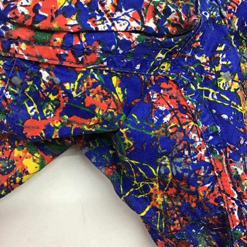 エクストララージ XLARGE パンツ ショートパンツ 32インチ 総柄 マルチカラー / マルチカラー / メンズ USED 古着 中古 10134833