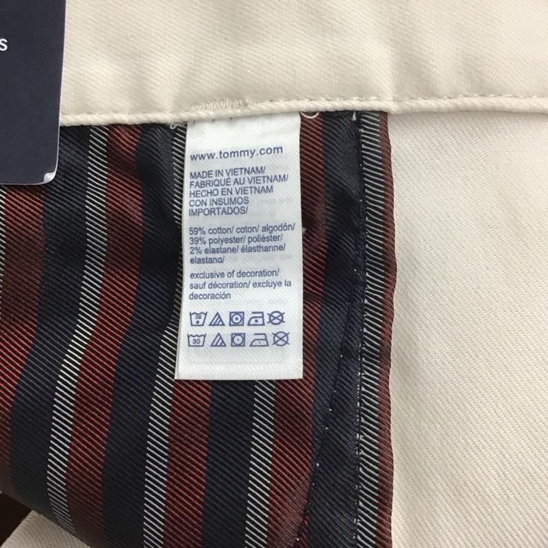 トミーヒルフィガー TOMMY HILFIGER パンツ デニム、ジーンズ デニムパンツ スリムパンツ カジュアルパンツ ストレッチパンツ 40 無地 白 / ホワイト / メンズ USED 古着 中古 10127313
