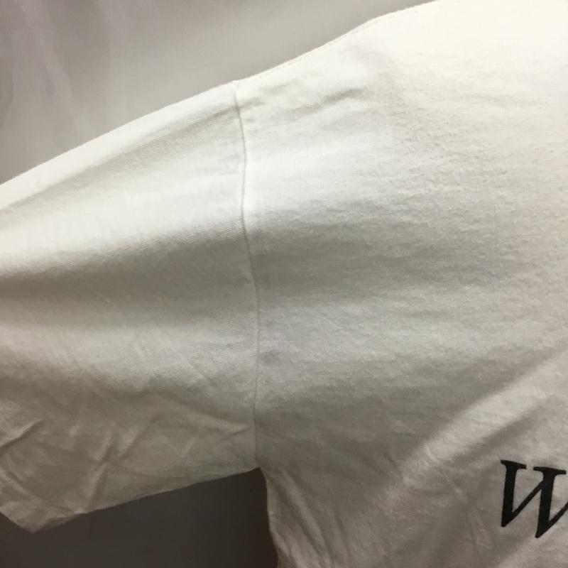 ダブルタップス WTAPS Tシャツ 半袖 半袖カットソー プリントTシャツ クルーネックカットソー 3 ロゴ、文字 白 / ホワイト / メンズ USED 古着 中古 10114847