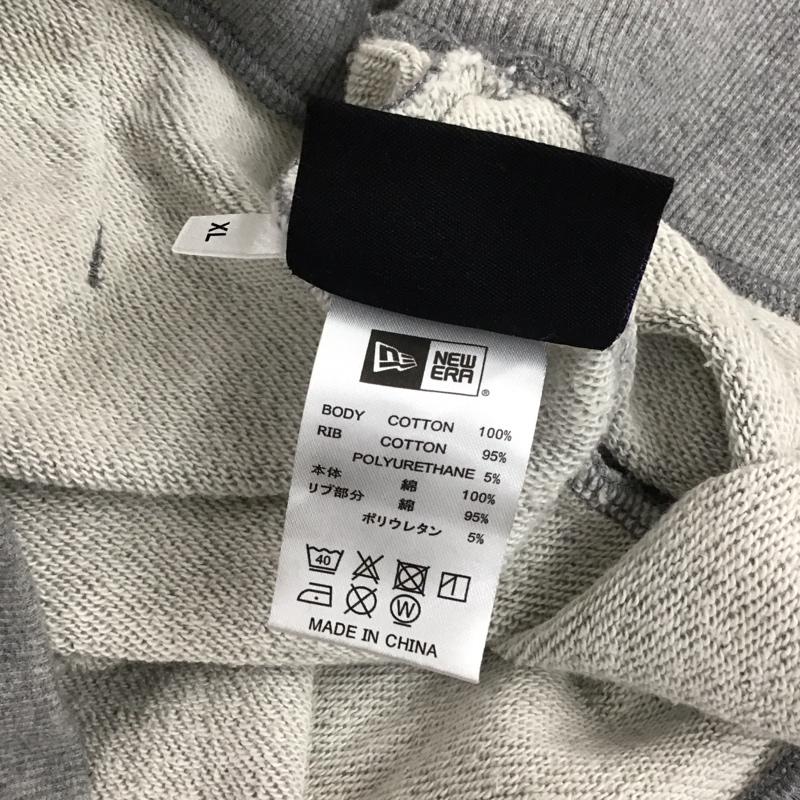 エクストララージ XLARGE パーカー 長袖 NEW ERA LAKERS NBA プルオーバー フーディー スウェット XL ロゴ、文字 灰 / グレー / メンズ USED 古着 中古 10120182