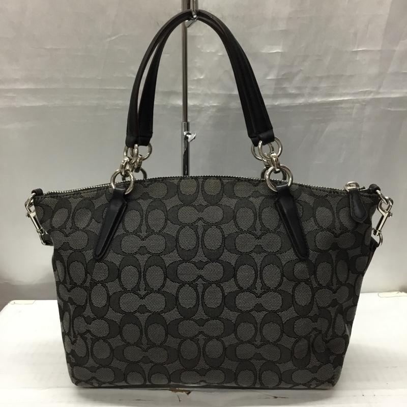 コーチ COACH ショルダーバッグ ショルダーバッグ F36625 シグネチャー 2WAY 総柄 黒 / ブラック / レディース USED 古着 中古 10115580