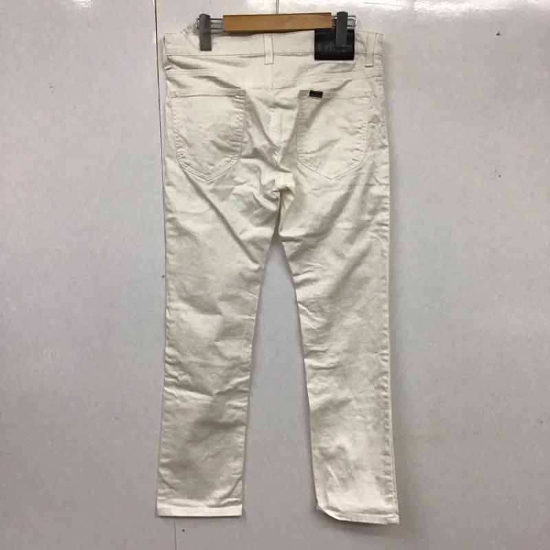 リー Lee パンツ デニム、ジーンズ デニムパンツ スリムパンツ ストレッチパンツ ジーンズ M 無地 白 / ホワイト /  メンズ USED 古着 中古 10123691