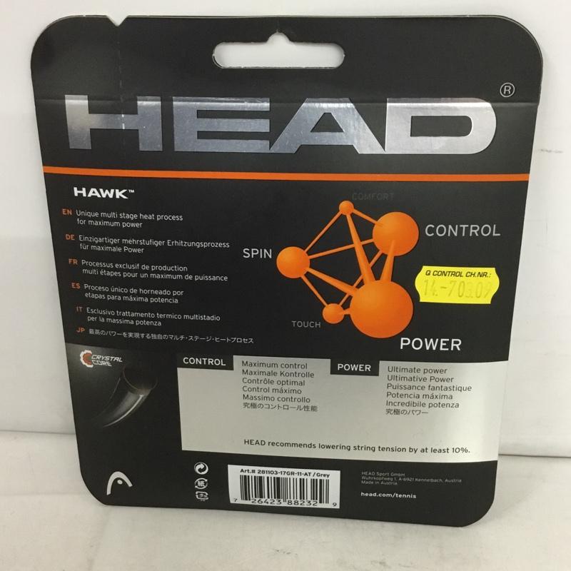 古着 USED ファッション小物 ファッション小物 HEAD HAWK テニスストリング テニスガット 無地 灰 / グレー / メンズ USED 古着 中古 10132200