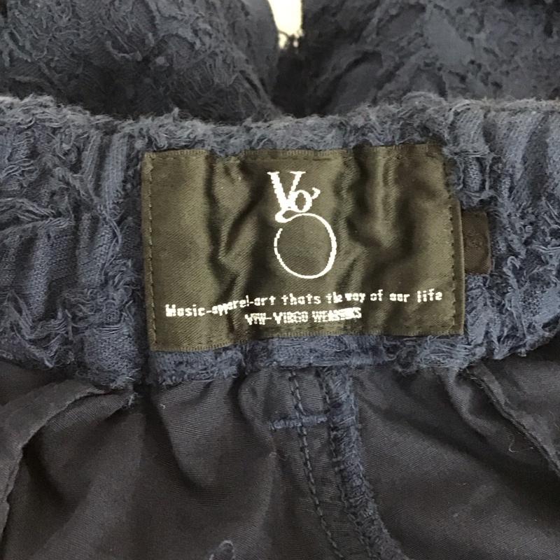 ウ゛ァルゴ VIRGO パンツ ショートパンツ vg-pt-257 ダメージショートパンツ ハーフパンツ 2 ダメージ加工 紺 / ネイビー / メンズ USED 古着 中古 10129036
