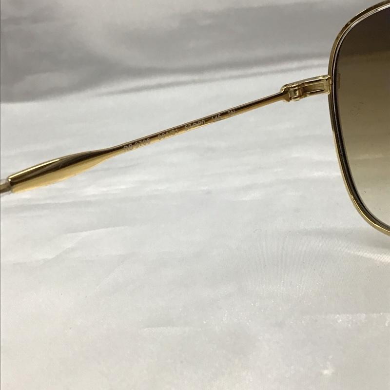 レイバン Ray-Ban めがね・サングラス サングラス RB3706 グラデーションレンズ ロゴ、文字 茶 / ブラウン / X 金 / ゴールド / メンズ USED 古着 中古 10121230