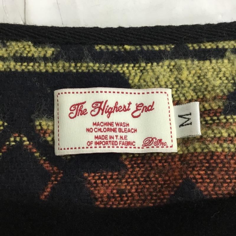ザハイエストエンド The Highest End ベスト ベスト ベスト コットンベスト ノースリーブカットソー 前開き M 総柄 マルチカラー / マルチカラー / メンズ USED 古着 中古 10110088