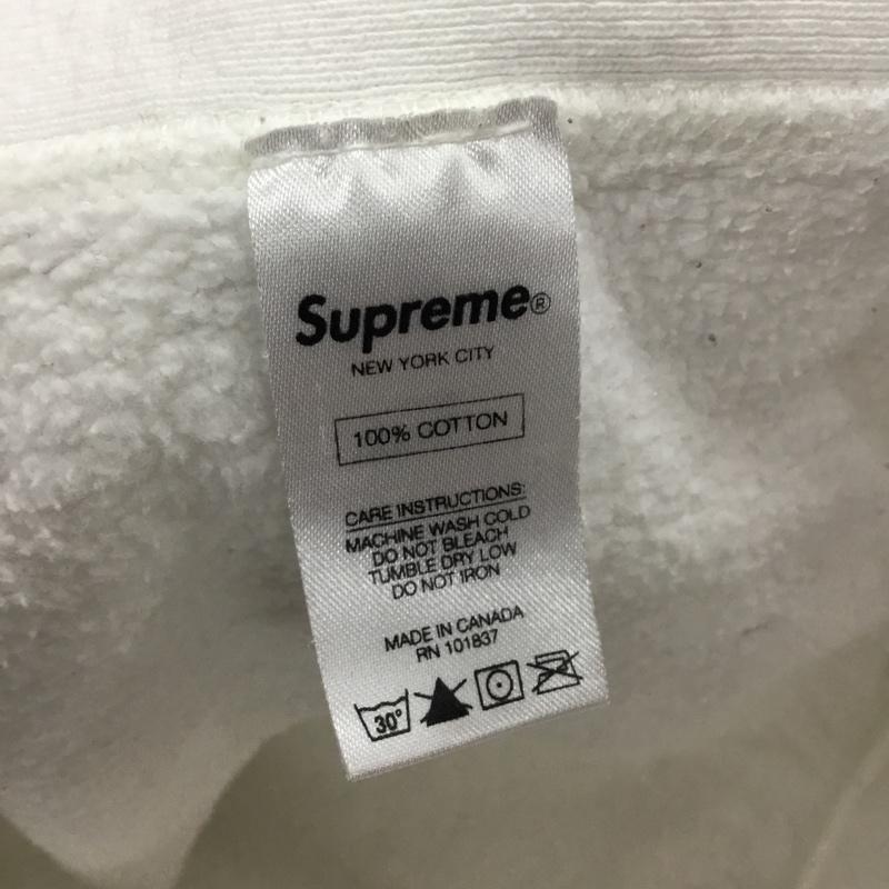 シュプリーム Supreme パーカー 長袖 16AW RoseHoodedSweatshirt フーデッドスウェットパーカー プルオーバー M ロゴ、文字 白 / ホワイト / メンズ USED 古着 中古 10111924