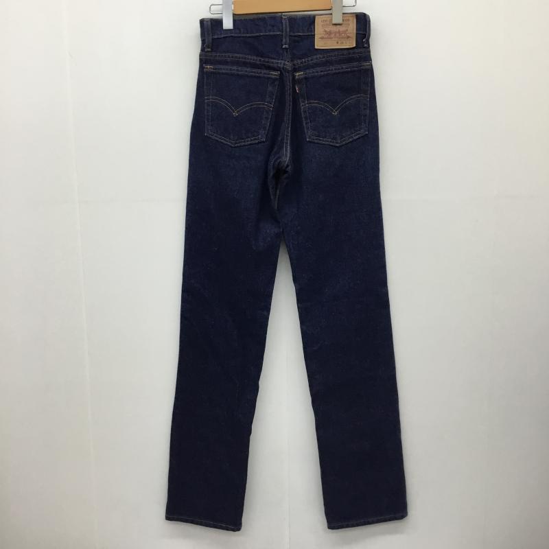 リーバイス Levi s パンツ デニム、ジーンズ USA製 501 28インチ 無地 インディゴ / インディゴ / レディース USED 古着 中古 10139666