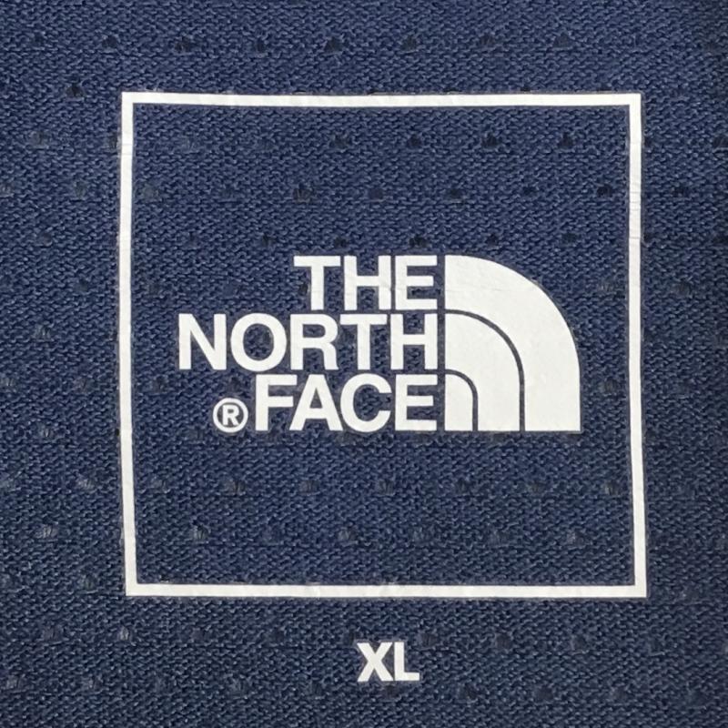 ザノースフェイス THE NORTH FACE Tシャツ 半袖 NT32471 Run Mesh Half Dome Tee XL ロゴ、文字 青 / ブルー / メンズ USED 古着 中古 10136800