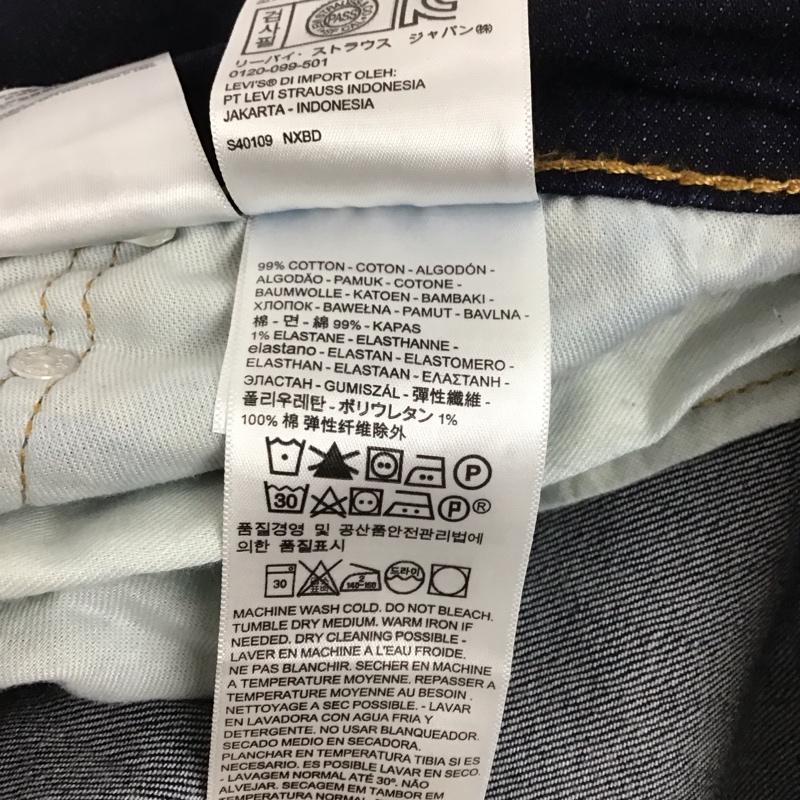 リーバイス Levi s パンツ デニム、ジーンズ 295070036 FLEX JEANS W34 L32 34インチ 無地 インディゴ / インディゴ /  メンズ USED 古着 中古 10123661