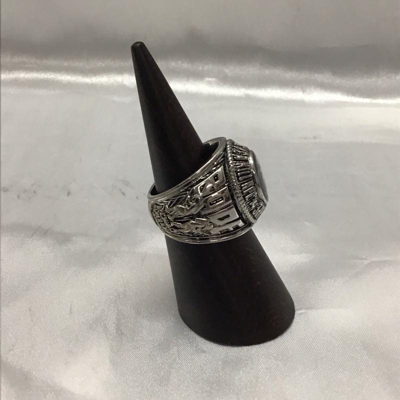 アベイシングエイプ A BATHING APE アクセサリー 指輪 BAPE COLLEGE RING APE HEAD 22号 銀 / シルバー / メンズ USED 古着 中古 10116985