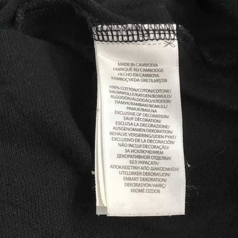 ポロラルフローレン POLO RALPH LAUREN ポロシャツ 半袖 半袖ポロシャツ 半袖カットソー カラーシャツ XL ロゴ、文字 黒 / ブラック / メンズ USED 古着 中古 10132577