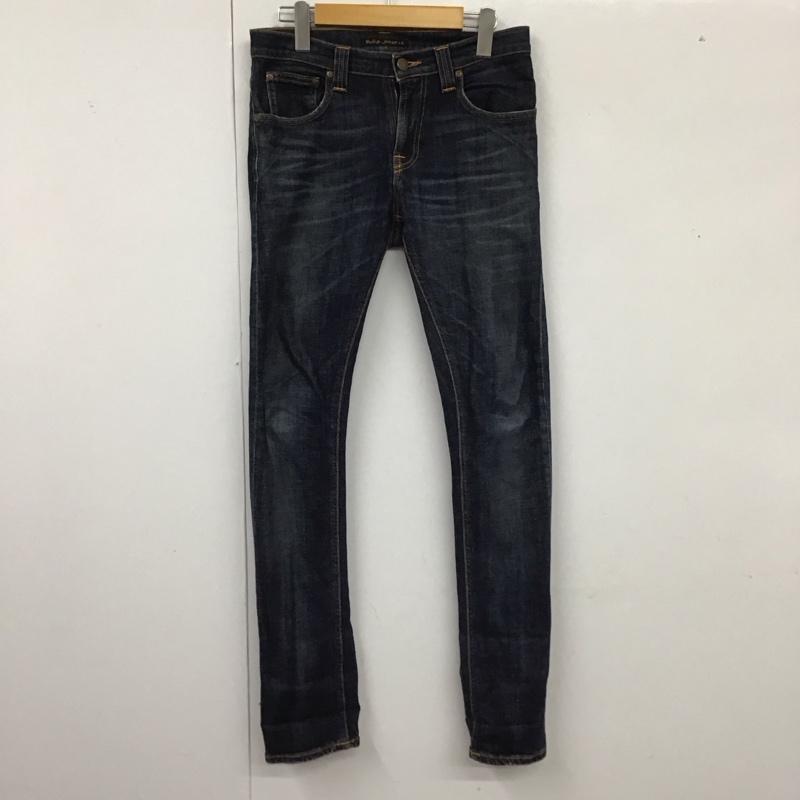ヌーディージーンズ Nudie Jeans パンツ デニム、ジーンズ デニムパンツ スリムパンツ ジーンズ 27インチ 無地 インディゴ / インディゴ /  メンズ USED 古着 中古 10124025