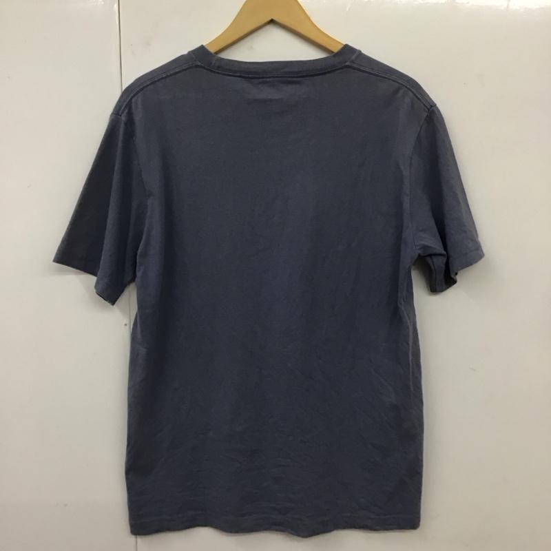 ベンデイビス BEN DAVIS Tシャツ 半袖 半袖カットソー プリントTシャツ クルーネックカットソー L ロゴ、文字 青 / ブルー / レディース USED 古着 中古 10116313