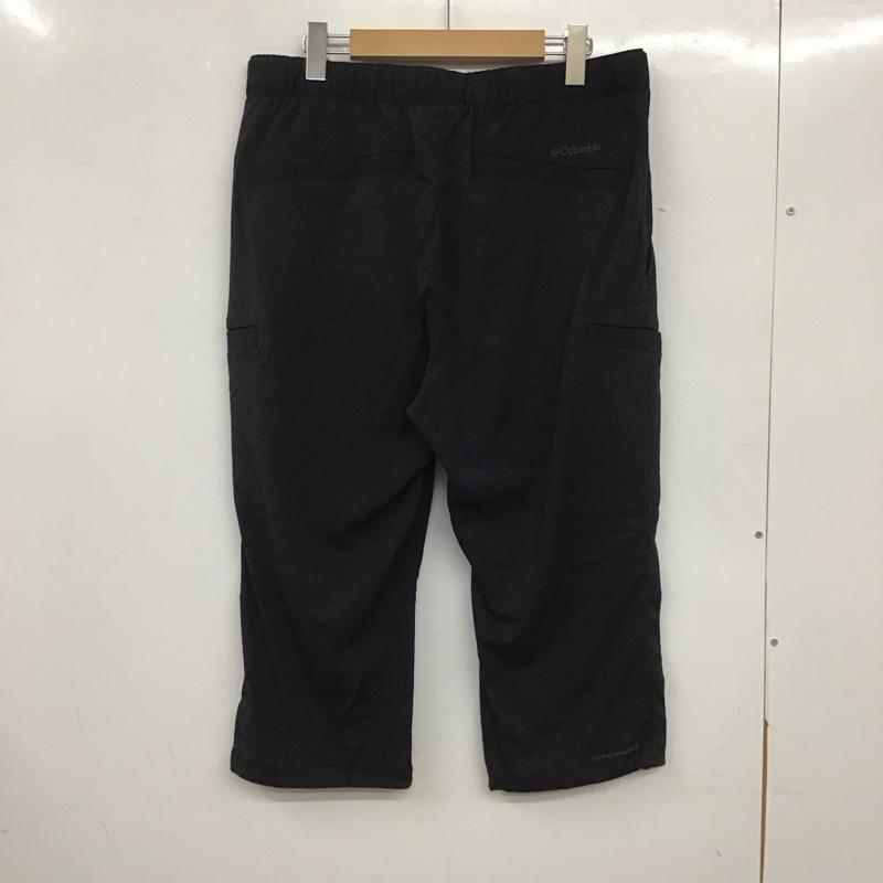 コロンビア Columbia パンツ ショートパンツ 119 pm4905 七分丈パンツ ブルーステムニーパンツ L 無地 黒 / ブラック / メンズ USED 古着 中古 10133216
