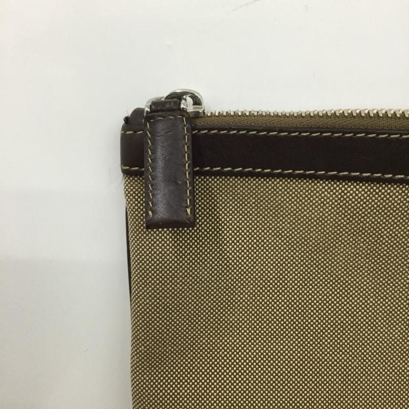 プラダ PRADA クラッチバッグ、パーティバッグ クラッチバッグ、パーティバッグ 2N1283 ロゴ、文字 ベージュ / ベージュ / レディース USED 古着 中古 10132611