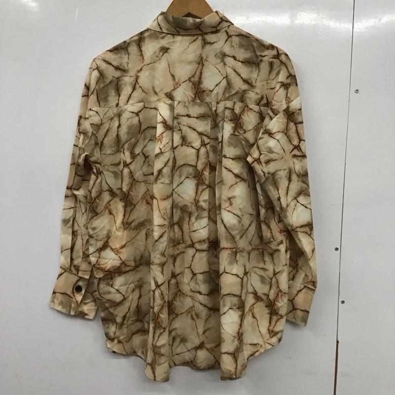 ローフ loaf シャツ、ブラウス 長袖 長袖シャツ 総柄シャツ カラーシャツ プリント マルチカラー / マルチカラー / レディース USED 古着 中古 10135421