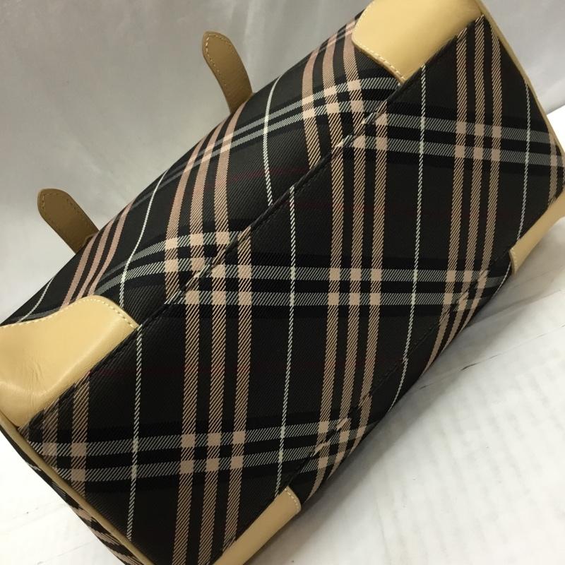 バーバリーブルーレーベル BURBERRY BLUE LABEL ハンドバッグ ハンドバッグ ボストンバッグ チェック マルチカラー / マルチカラー / レディース USED 古着 中古 10119113