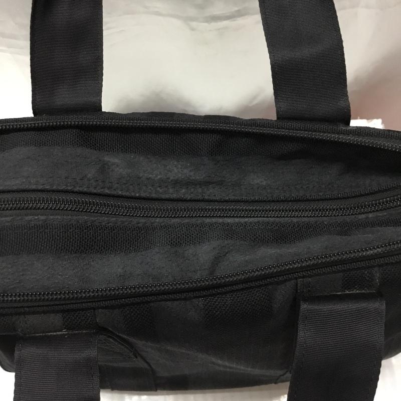 ポーター PORTER ハンドバッグ ハンドバッグ 10周年 ストライプ ロゴ、文字 紺 / ネイビー / メンズ USED 古着 中古 10112852