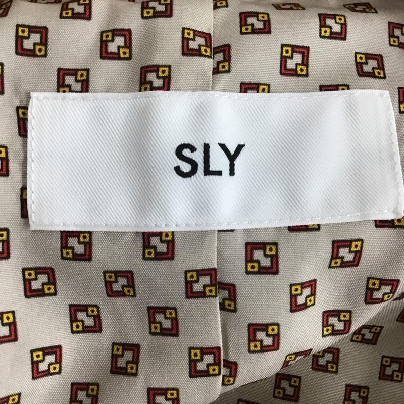 スライ SLY コート トレンチコート 039DSN30-3700 FREE 無地 ベージュ / ベージュ / レディース USED 古着 中古 10139404