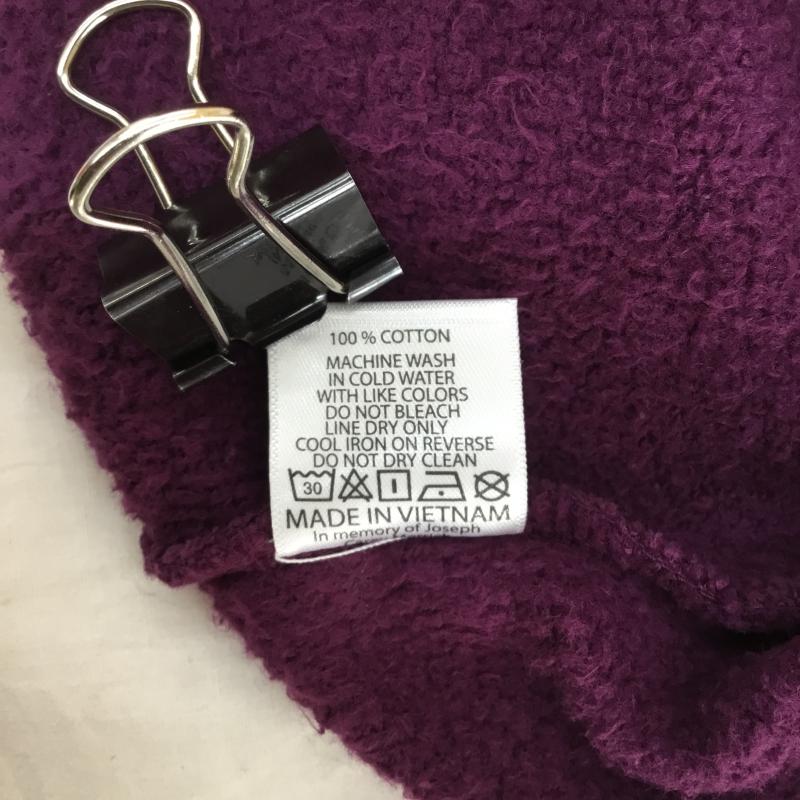 ブレインデット BRAIN DEAD パーカー 長袖 BRAIN DEAD パーカー XXL ワンポイント 紫 / パープル / メンズ USED 古着 中古 10127376