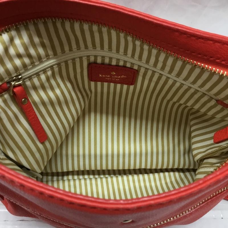 ケイトスペード Kate Spade ショルダーバッグ ショルダーバッグ PXRU2233 ロゴ、文字 赤 / レッド / レディース USED 古着 中古 10115052