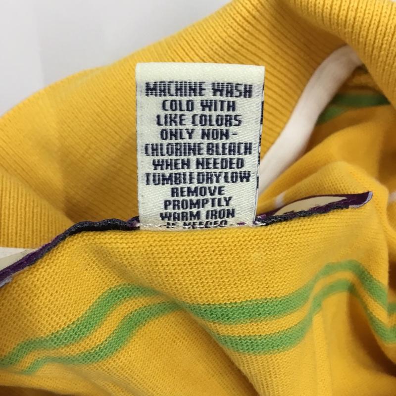 アバクロンビーアンドフィッチ ABERCROMBIE&FITCH ポロシャツ 長袖 長袖ポロシャツ カラーシャツ ロングスリーブカットソー L ボーダー柄 マルチカラー / マルチカラー /  メンズ USED 古着 中古 10114133