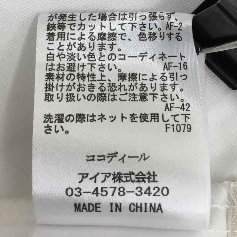 ココ ディール COCO DEAL シャツ、ブラウス 長袖 2 無地 白 / ホワイト / レディース USED 古着 中古 10134740