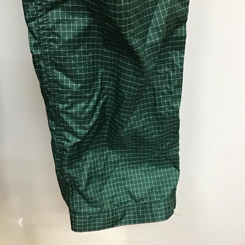 マナスタッシュ MANASTASH ボトムス ボトムス 7196036 リップストップ ナイロンパンツ L チェック 緑 / グリーン / メンズ USED 古着 中古 10119164