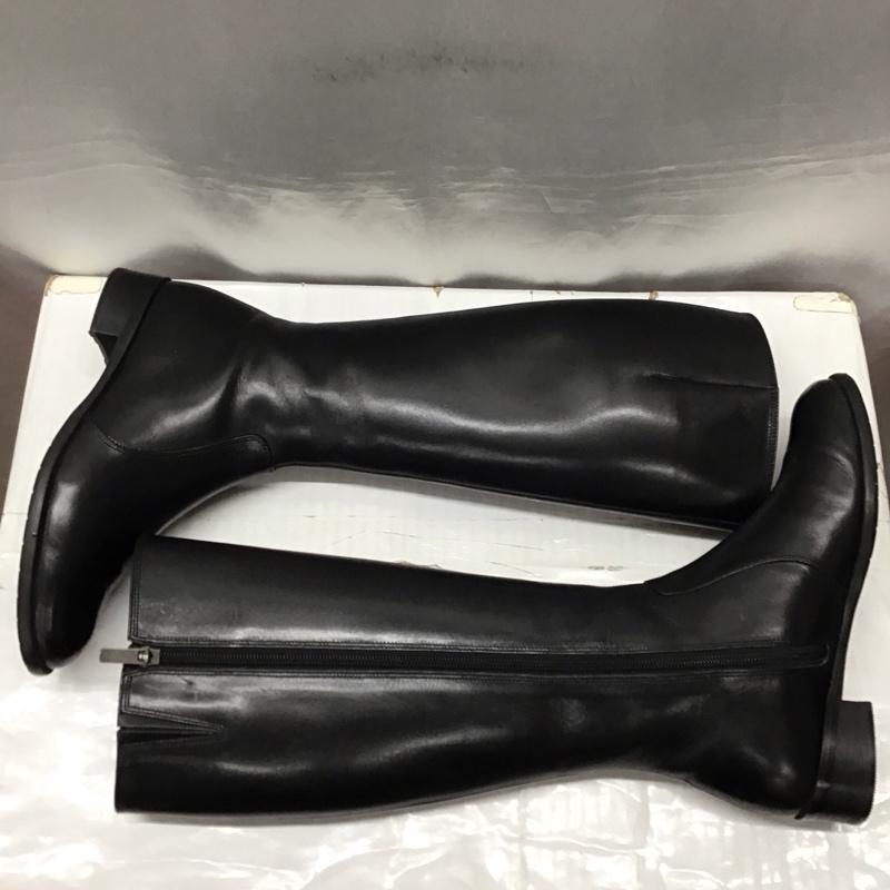 リーガル REGAL ブーツ ロングブーツ SK4FF79D サイドファスナー 34 箱有 無地 黒 / ブラック / レディース USED 古着 中古 10121053