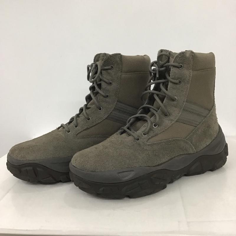 ザラ ZARA ブーツ 一般 2113 420 131 レースアップ ミリタリーブーツ 27.6cm US:10 無地 灰 / グレー / メンズ USED 古着 中古 10132546