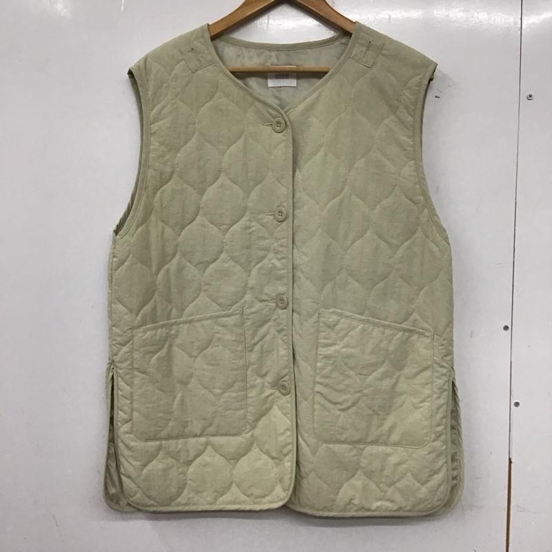 ローリーズファーム LOWRYS FARM ベスト ベスト FREE 無地 ベージュ / ベージュ / レディース USED 古着 中古 10137271