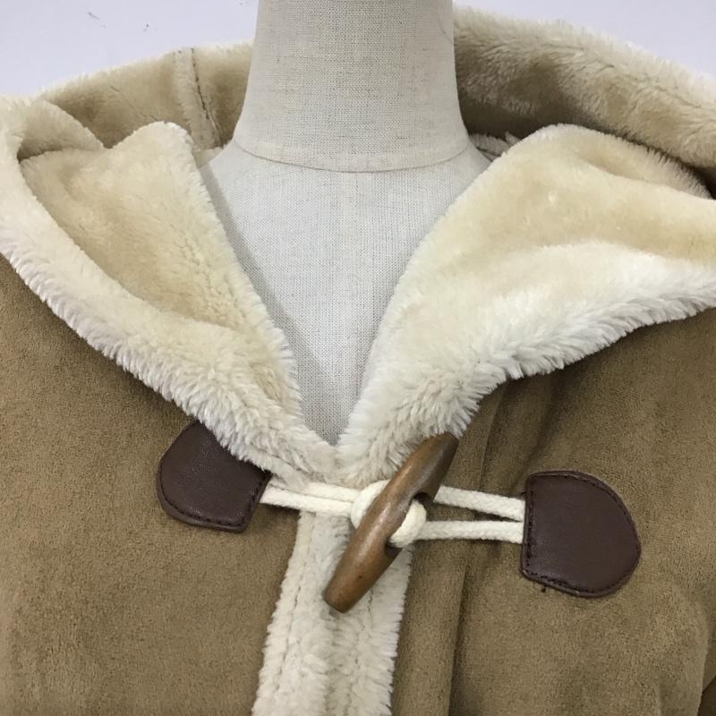サマンサモスモス Samansa Mos2 コート コート一般 1300867 フェイクムートンコート M 無地 ベージュ / ベージュ / レディース USED 古着 中古 10122647