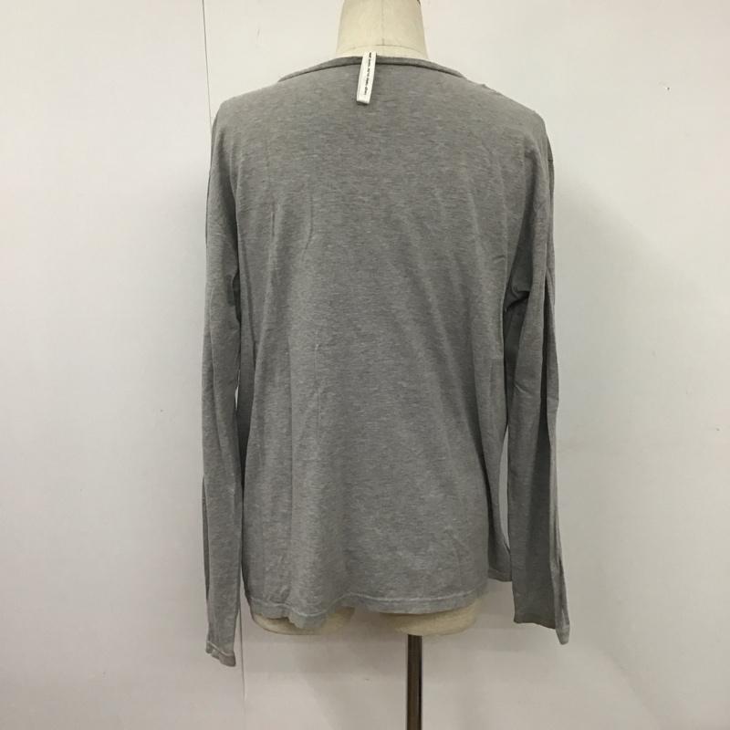 グラム glamb カットソー 長袖 長袖 3 プリント 灰 / グレー /  メンズ USED 古着 中古 10109095