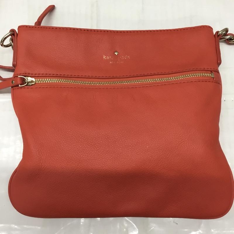 ケイトスペード Kate Spade ショルダーバッグ ショルダーバッグ PXRU2233 ロゴ、文字 赤 / レッド / レディース USED 古着 中古 10115052