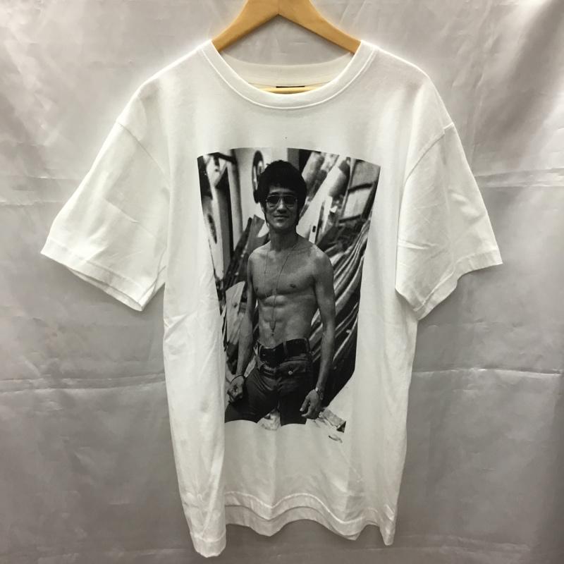 古着 USED Tシャツ 半袖 半袖カットソー プリントTシャツ クルーネックカットソー バンドTシャツ L プリント 白 / ホワイト / メンズ USED 古着 中古 10106926