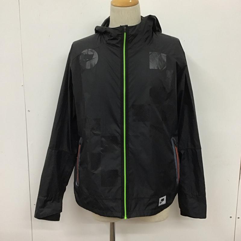 ナイキ NIKE ジャケット、上着 ジャンパー、ブルゾン bv5616-010 ナイロンジャケット ジップアップジャケット スポーツウェア XL ロゴ、文字 黒 / ブラック / メンズ USED 古着 中古 10108008