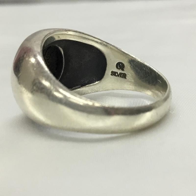 古着 USED アクセサリー 指輪 エリザベス2世 16号 ワンポイント 銀 / シルバー / X 金 / ゴールド / メンズ USED 古着 中古 10120922