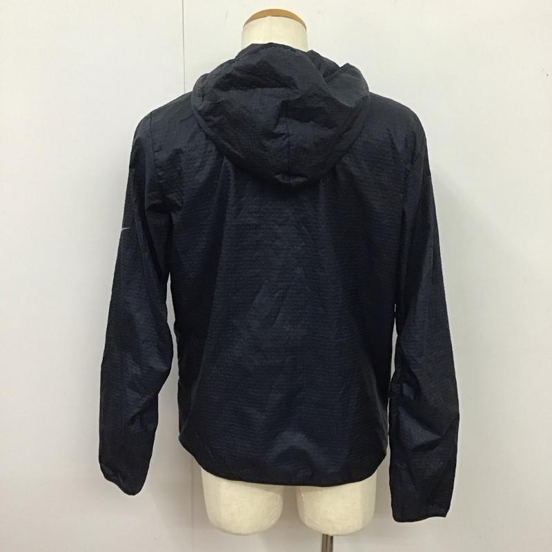 ナイキ NIKE ジャケット、上着 ジャンパー、ブルゾン Nike Undercover GyakusouEmbossedWovenJacket スポーツウェア L ロゴ、文字 紺 / ネイビー / メンズ USED 古着 中古 10123942