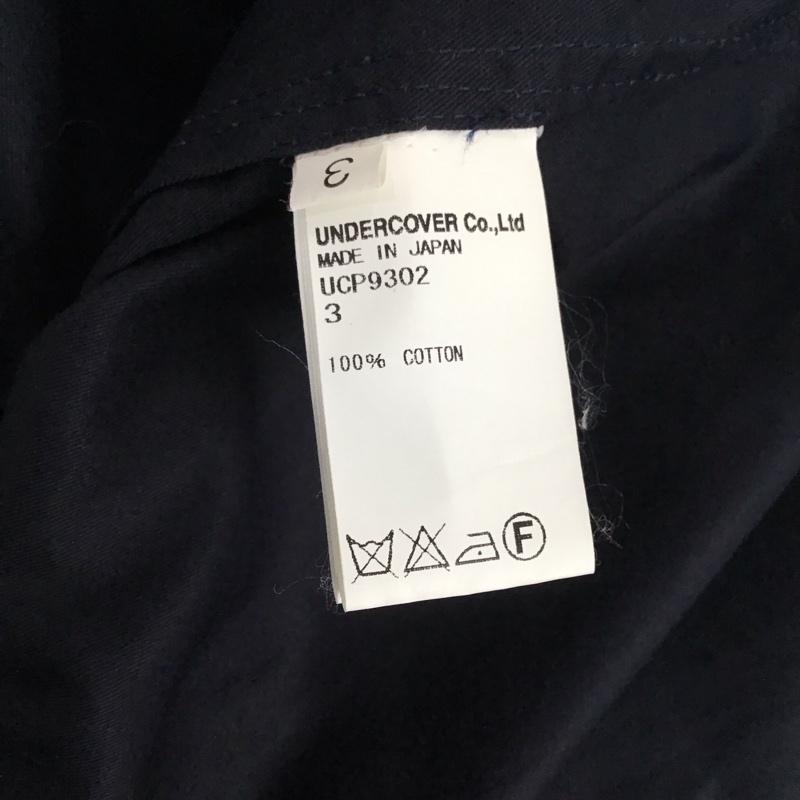 スーアンダーカバー SueUNDERCOVER ジャケット、上着 ジャンパー、ブルゾン ucp9302 トレンチコート アウター ロングコートジャケット 3 ロゴ、文字 紺 / ネイビー / メンズ USED 古着 中古 10140302