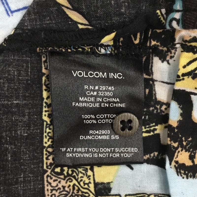 ボルコム VOLCOM シャツ、ブラウス 半袖 半袖シャツ カラーシャツ 半袖カットソー プリントシャツ S プリント マルチカラー / マルチカラー /  メンズ USED 古着 中古 10109001