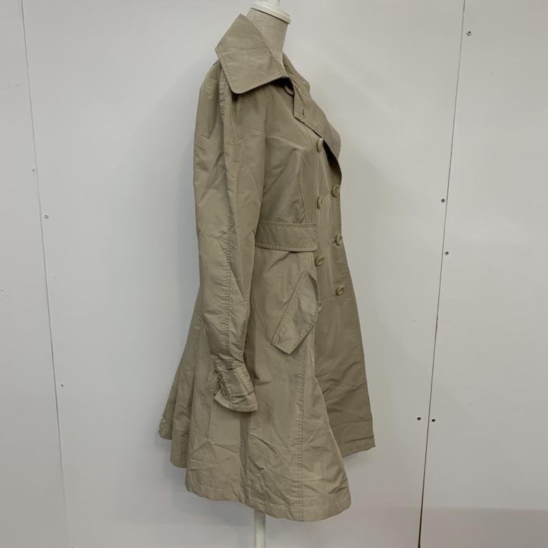 ファサードグリーン グリーンレーベルリラクシング FACADE GREEN green label relaxing コート コート一般 36 無地 ベージュ / ベージュ / レディース USED 古着 中古 10042875