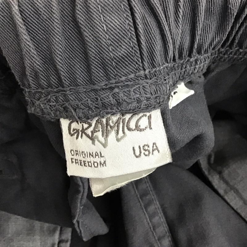 グラミチ GRAMICCI パンツ ショートパンツ ショートパンツ ハーフパンツ カジュアルパンツ L 無地 灰 / グレー /  メンズ USED 古着 中古 10124929