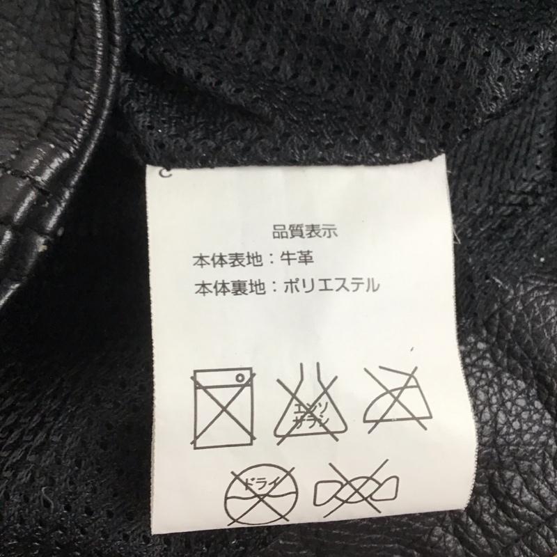古着 USED ジャケット、上着 レザージャケット M 無地 黒 / ブラック / メンズ USED 古着 中古 10143354