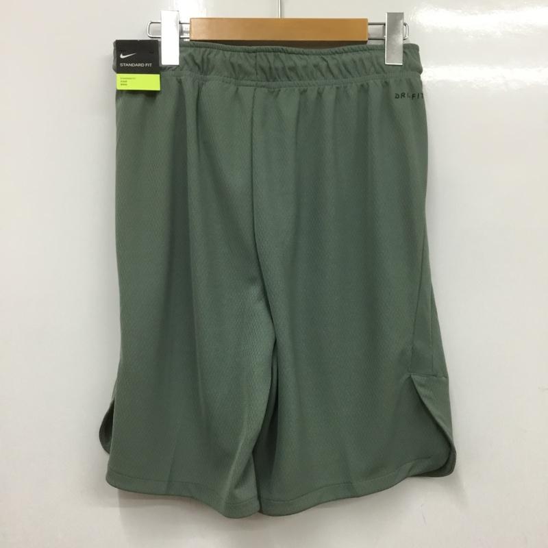 ナイキ NIKE パンツ ショートパンツ 890812-365 M ロゴ、文字 カーキ / カーキ / メンズ USED 古着 中古 10135008