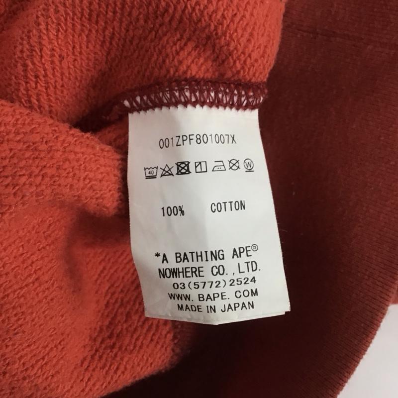 アベイシングエイプ A BATHING APE パーカー 長袖 長袖パーカー ジップアップパーカー スウェット L 総柄 マルチカラー / マルチカラー / メンズ USED 古着 中古 10149106
