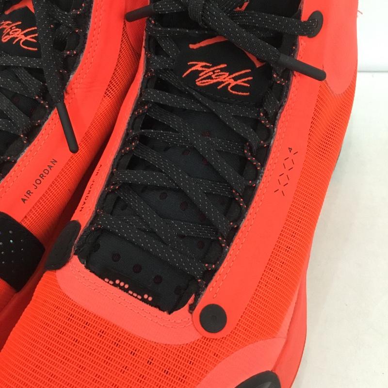 ナイキ NIKE スニーカー スニーカー BQ3381 600 AIR JORDAN 34 PF 27.5cm 箱有 27.5cm ロゴ、文字 赤 / レッド / X 黒 / ブラック / メンズ USED 古着 中古 10136357
