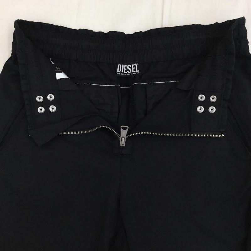 ディーゼル DIESEL パンツ スラックス 27インチ ロゴ、文字 黒 / ブラック / メンズ USED 古着 中古 10134244