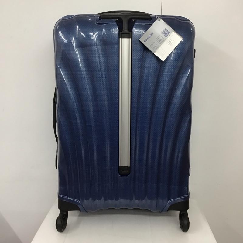 サムソナイト Samsonite スーツケース、トランク スーツケース、トランク スーツケース 53451-1247 Samsonite 75cm 94L ダークブルー キャリーケース 無地 青 / ブルー / メンズ USED 古着 中古 10125745