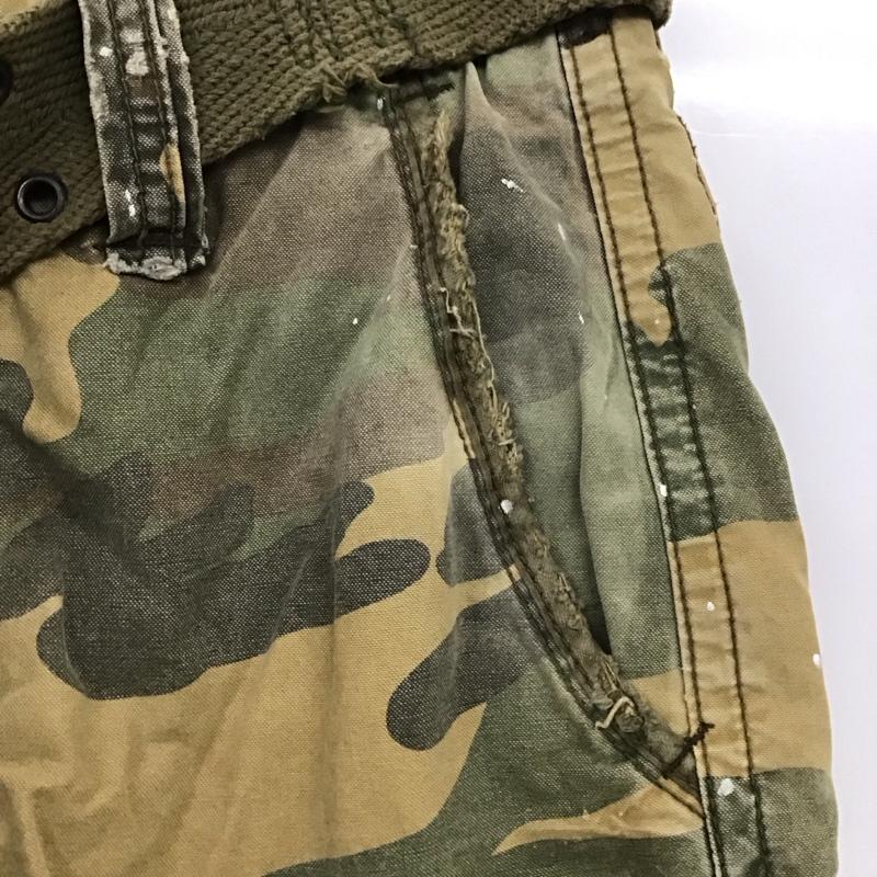 アバクロンビーアンドフィッチ ABERCROMBIE&FITCH パンツ ショートパンツ ショートパンツ ハーフパンツ カジュアルパンツ 28インチ カモフラージュ柄・迷彩 マルチカラー / マルチカラー /  メンズ USED 古着 中古 10122794